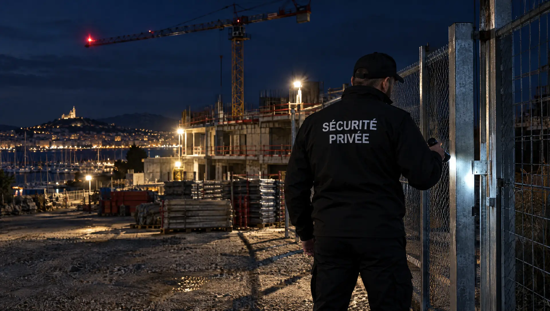 Sécurité de chantier — illustration